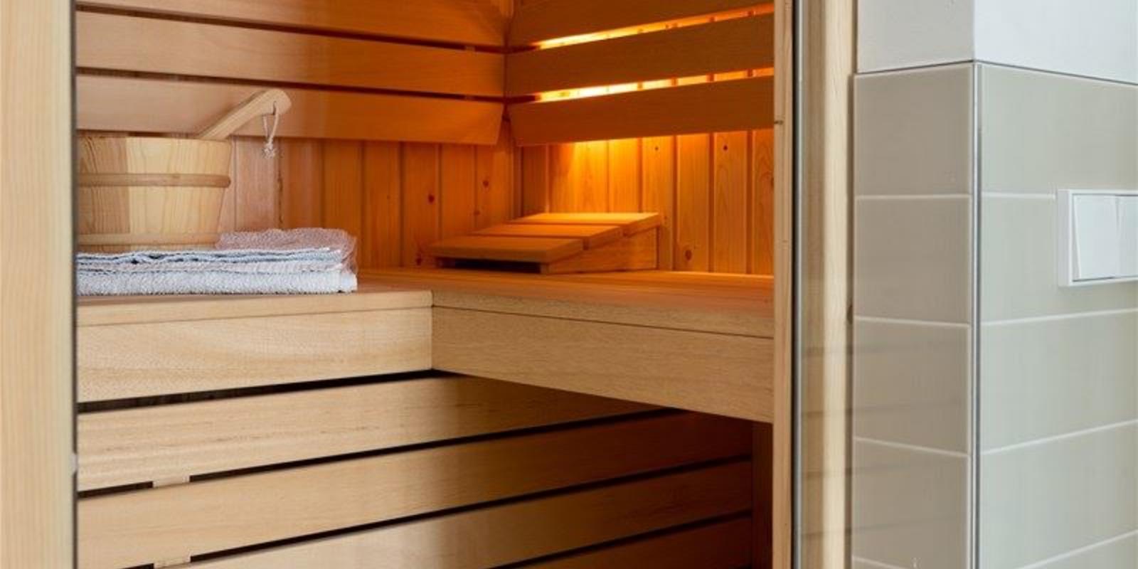sauna badkamer